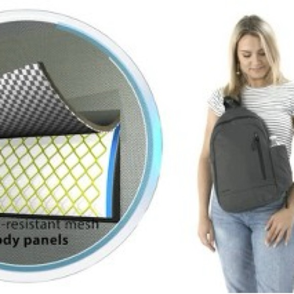 Anti-Theft Urban Sling Bag Backpack, Black, travel bag, one shoulder bag slate - Picture 3 of 12